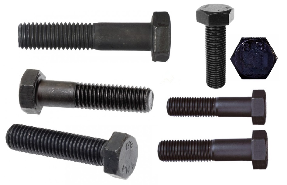DIN 933 HIGH TENSILE GRADE 10 9 HEXAGON BOLT M10 X 1 5 PITCH X 25mm S 